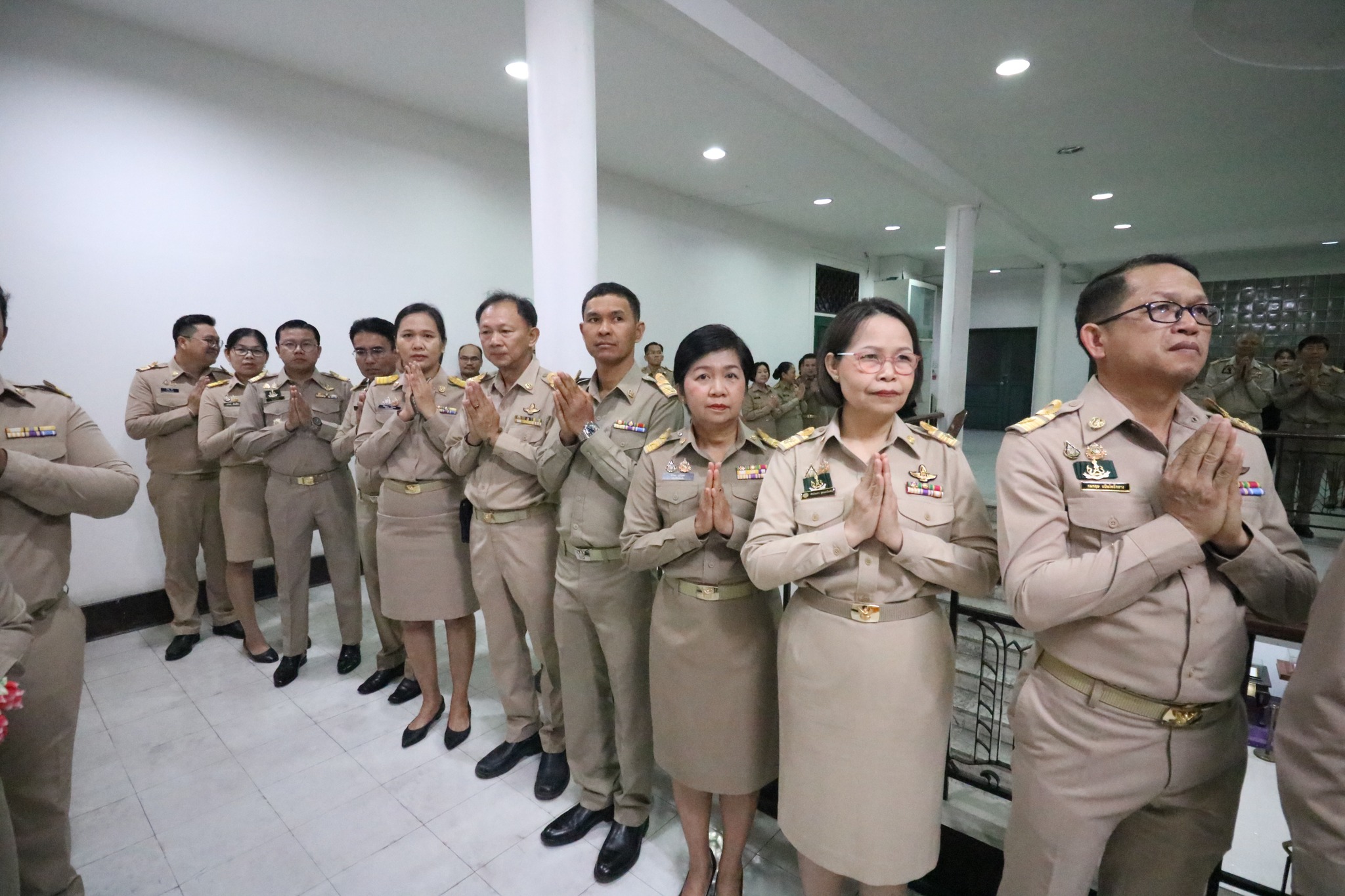 title - ส.ป.ก. จัดพิธีสักการะสิ่งศักดิ์สิทธิ์และพิธีสงฆ์ในโอกาสวันคล้ายวันสถาปนาครบรอบ 51 ปี